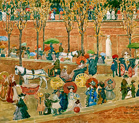 Fine art canvas prints of paintings by Maurice Prendergast 